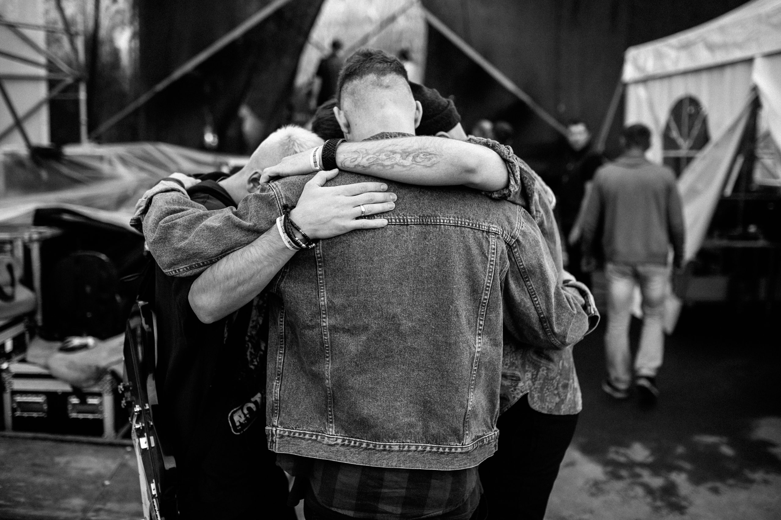 MINSK - 29 April, 2018: Popular rock group Nuteki on stage. On A