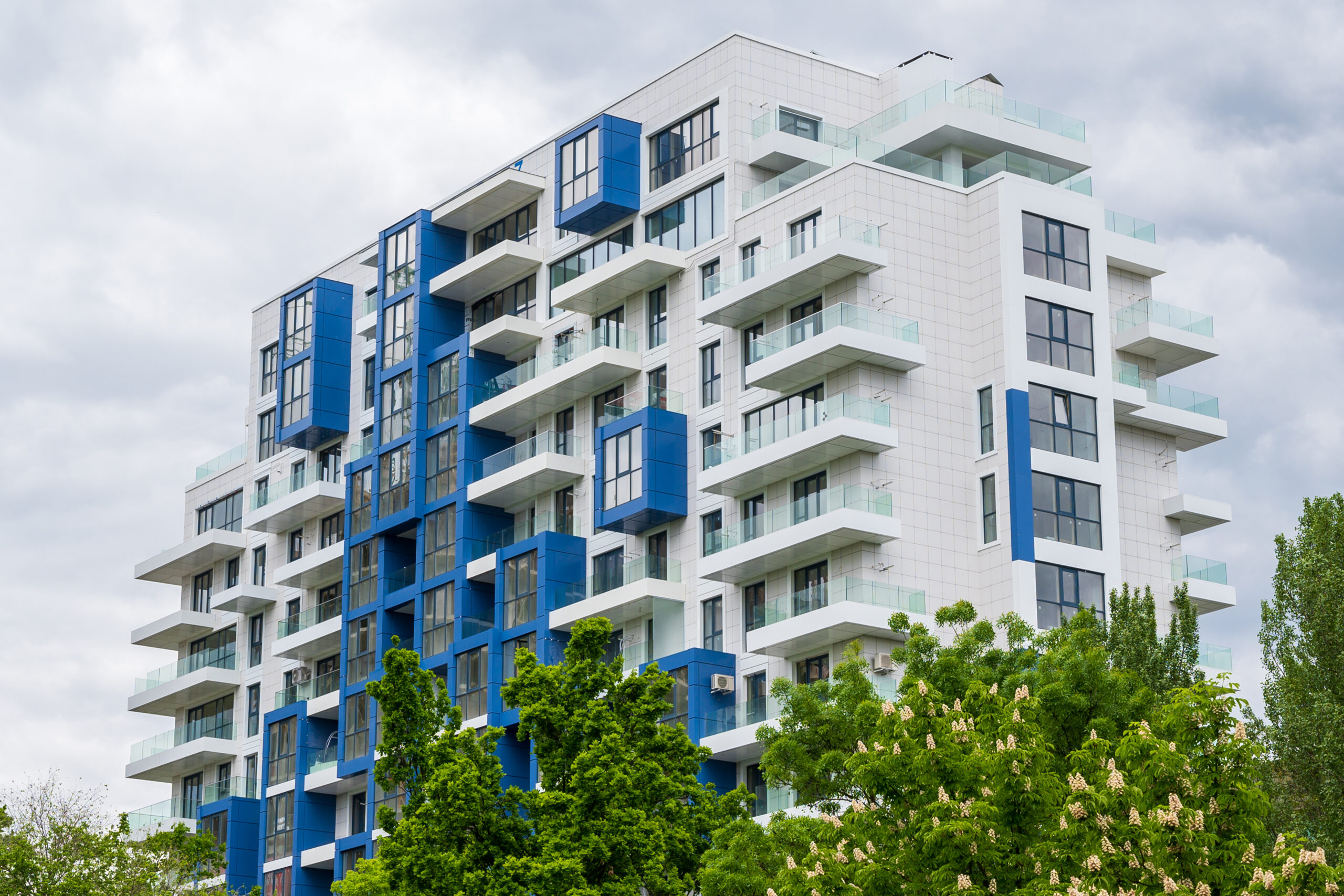 modern residential building